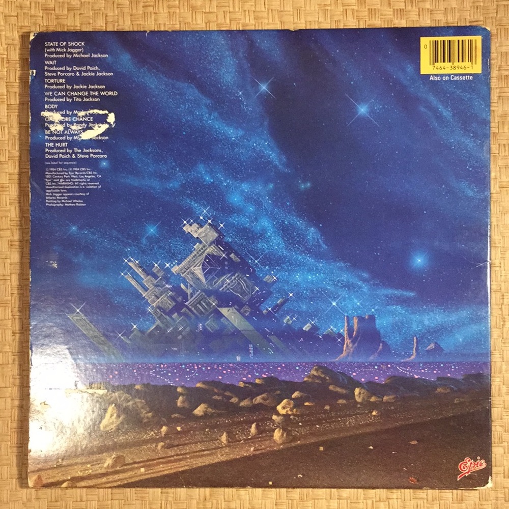 The Jacksons - “Victory” Vinyl LP - Picture 2 of 5